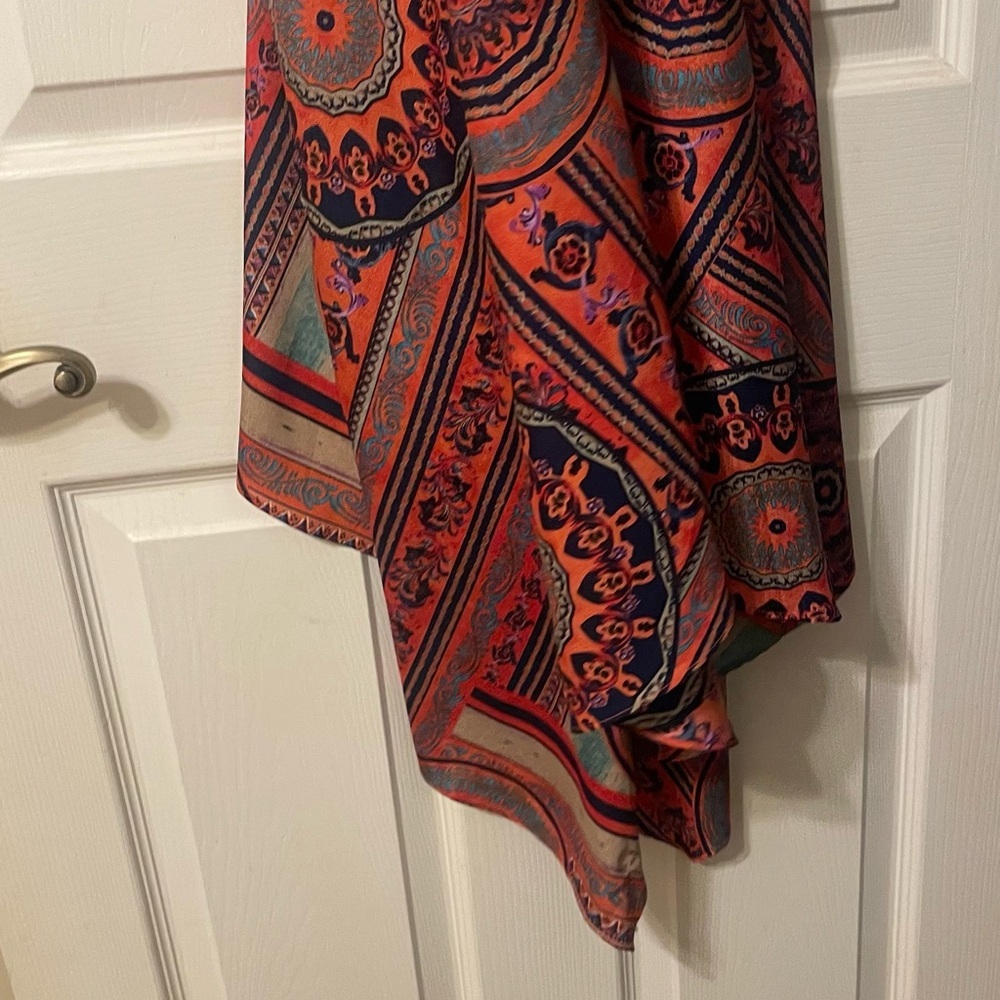 Justin U in  Multicolor Bohemian Maxi Skirt - Picture 8 of 9